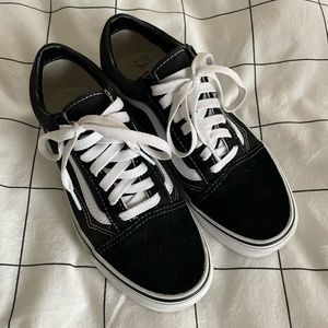 Classic Black Vans Sneakers